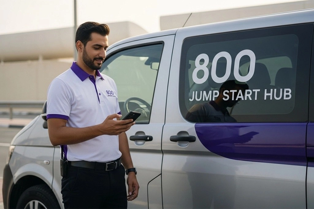 Call our hotline for instant mobile jump start assistance