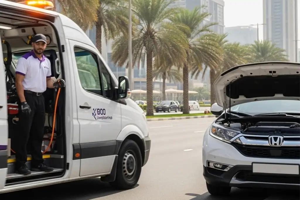 Technician dispatched within minutes for fast roadside assistance