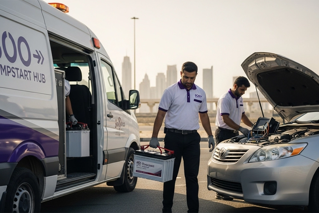 Toyota-specific battery delivered safely for Corolla, Camry, Land Cruiser, and other models