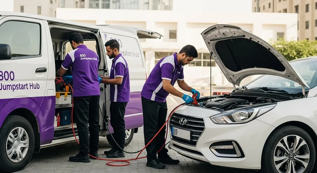 Reliable car jump start service for Japanese and Korean vehicles with fast roadside assistance